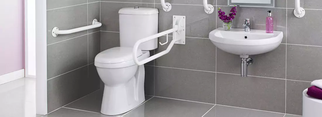 Modern Handicap Bathroom Solutions with Safety Features in Cutler Bay, FL